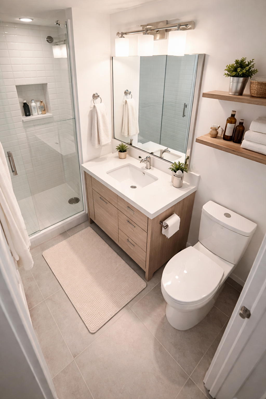 Small Bathroom Styling for Space Optimization