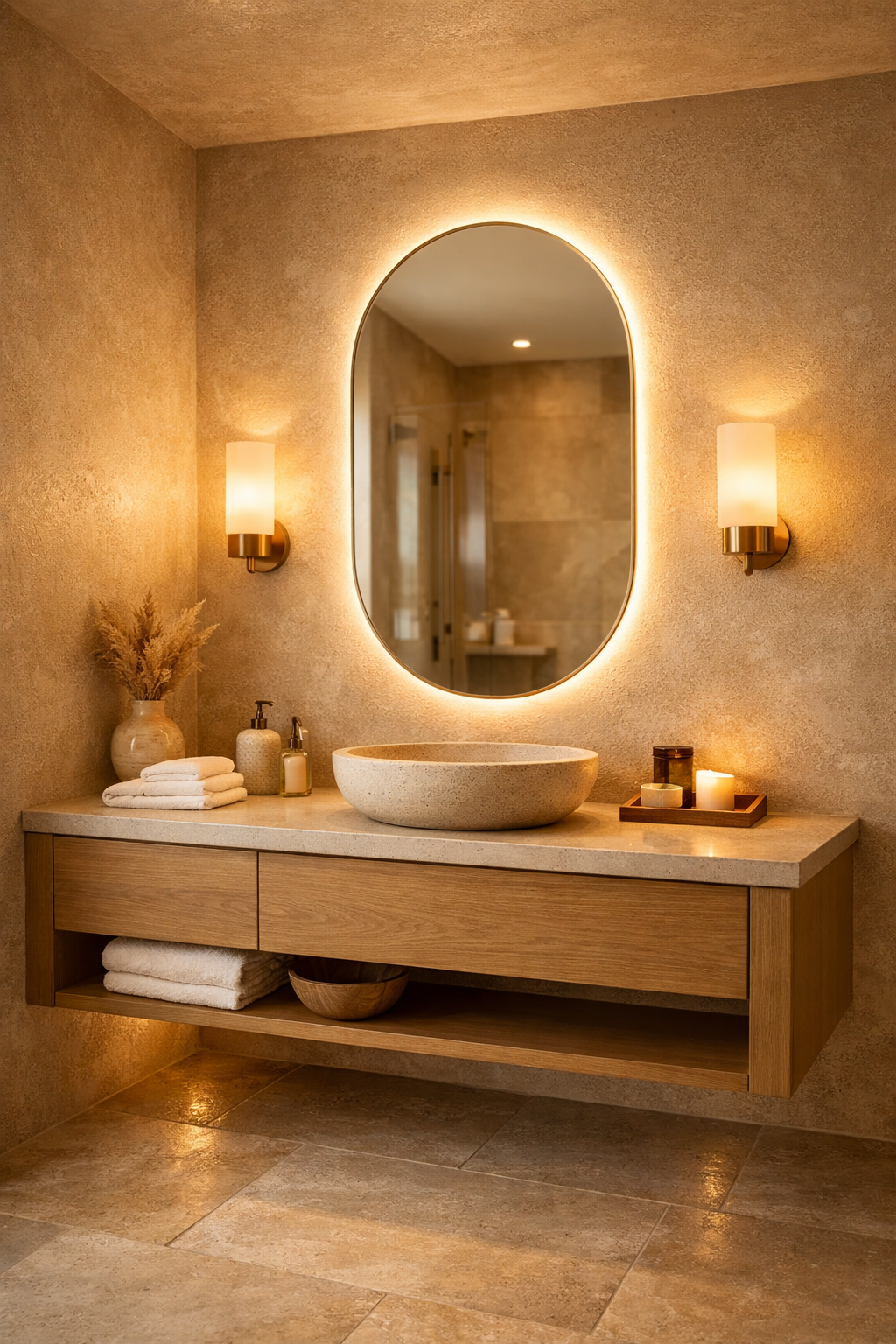 Soft Lighting to Enhance Warm Tones