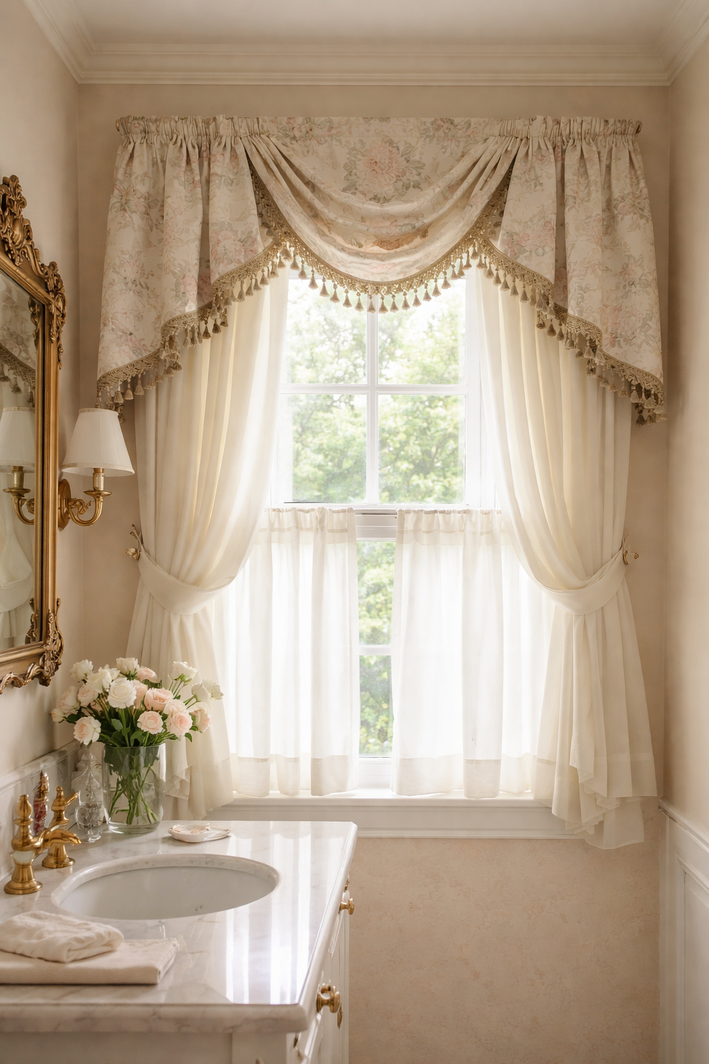 Valance Curtains for Decorative Detail