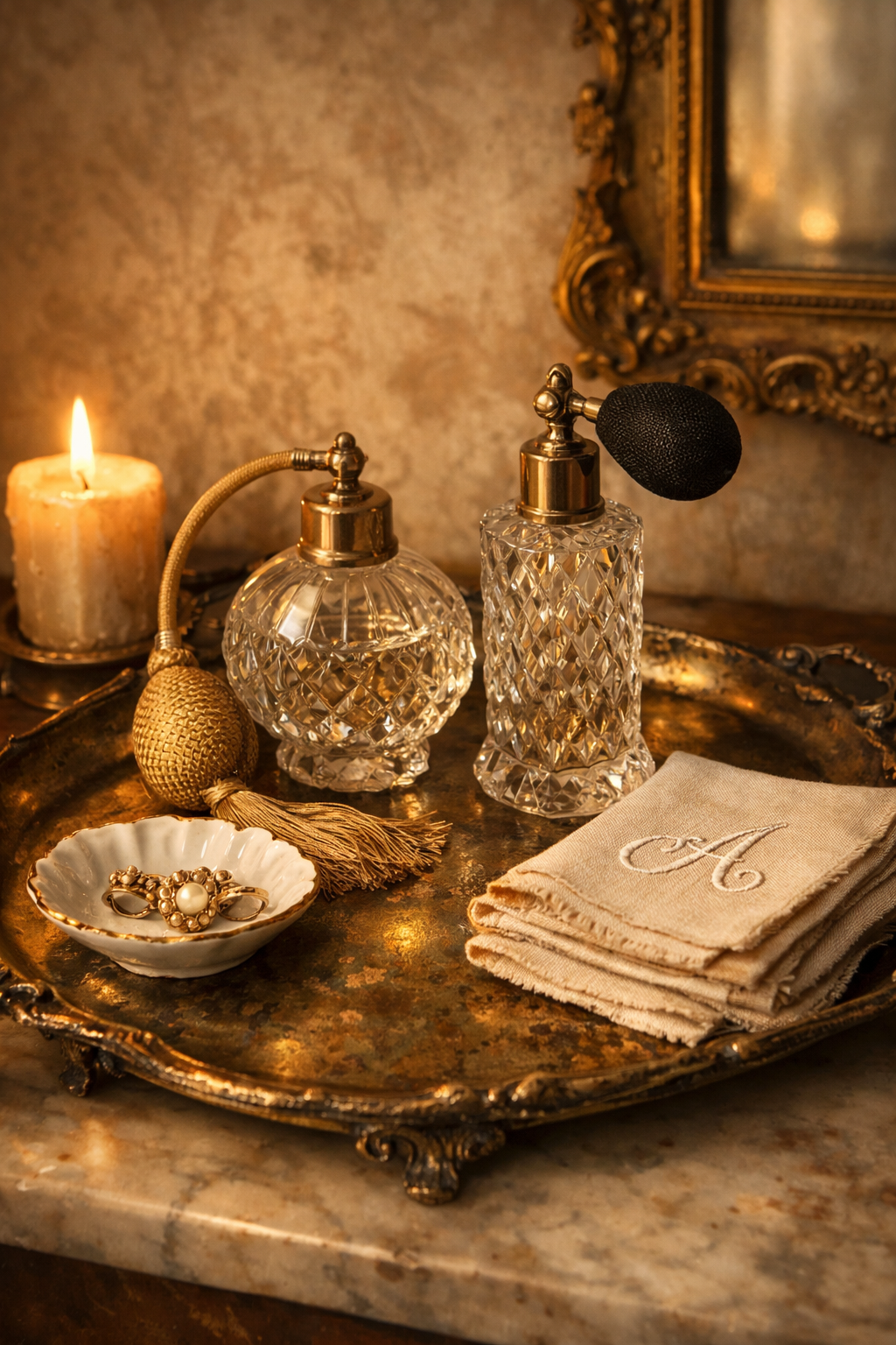 Vintage Charm with Patina Pieces