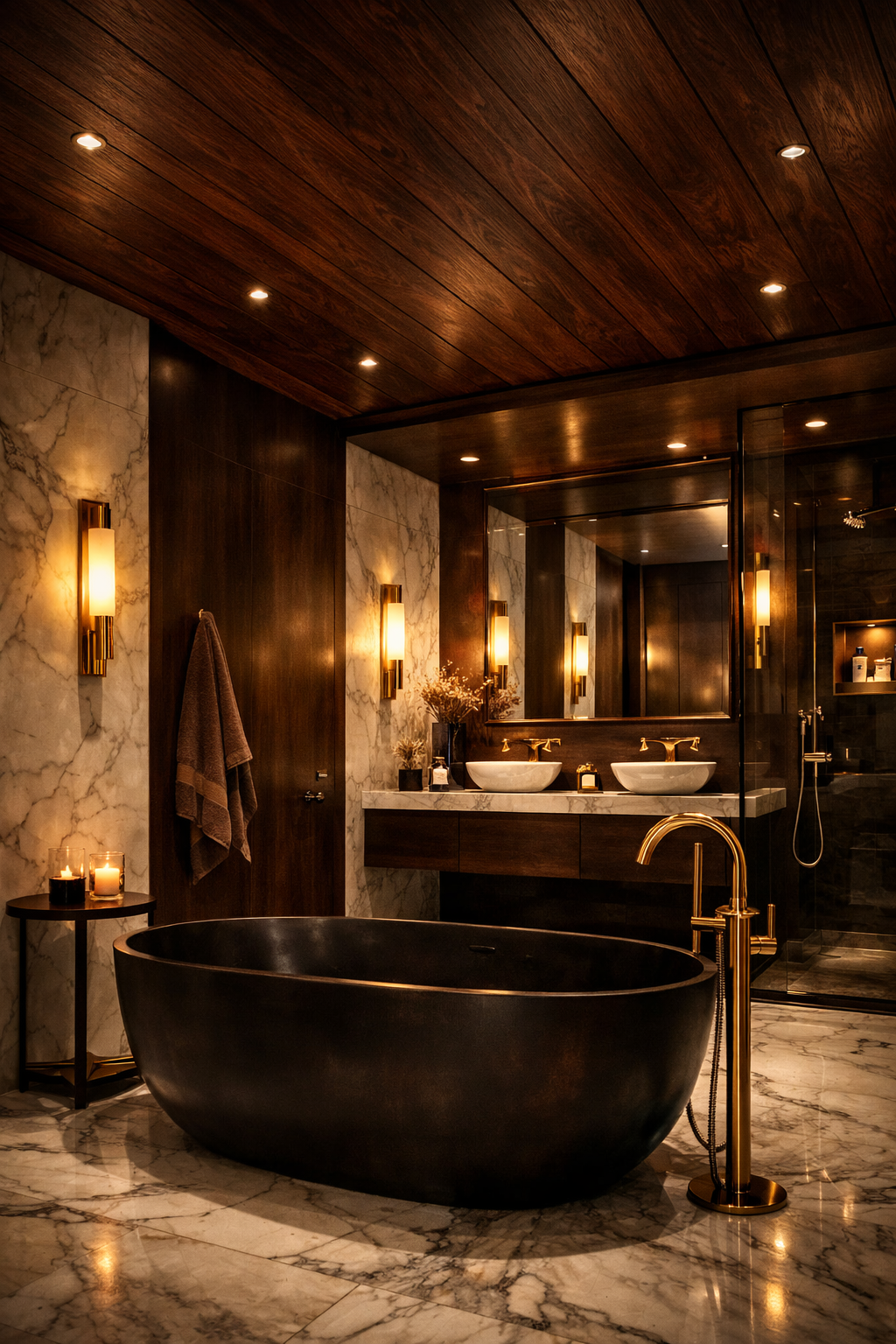 Walnut Panels for Rich, Moody Depth