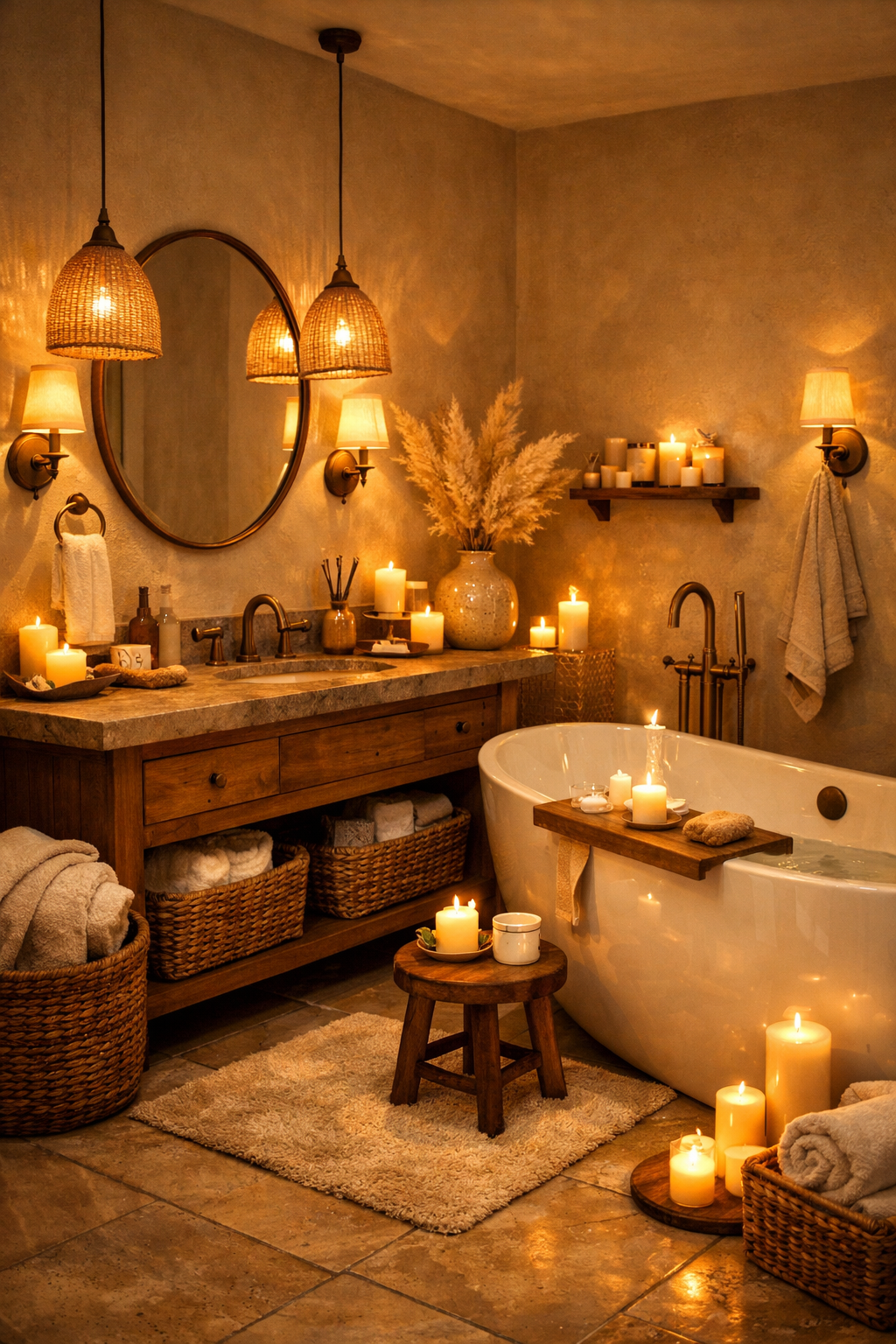 Warm Neutral Lighting for a Cozy Glow
