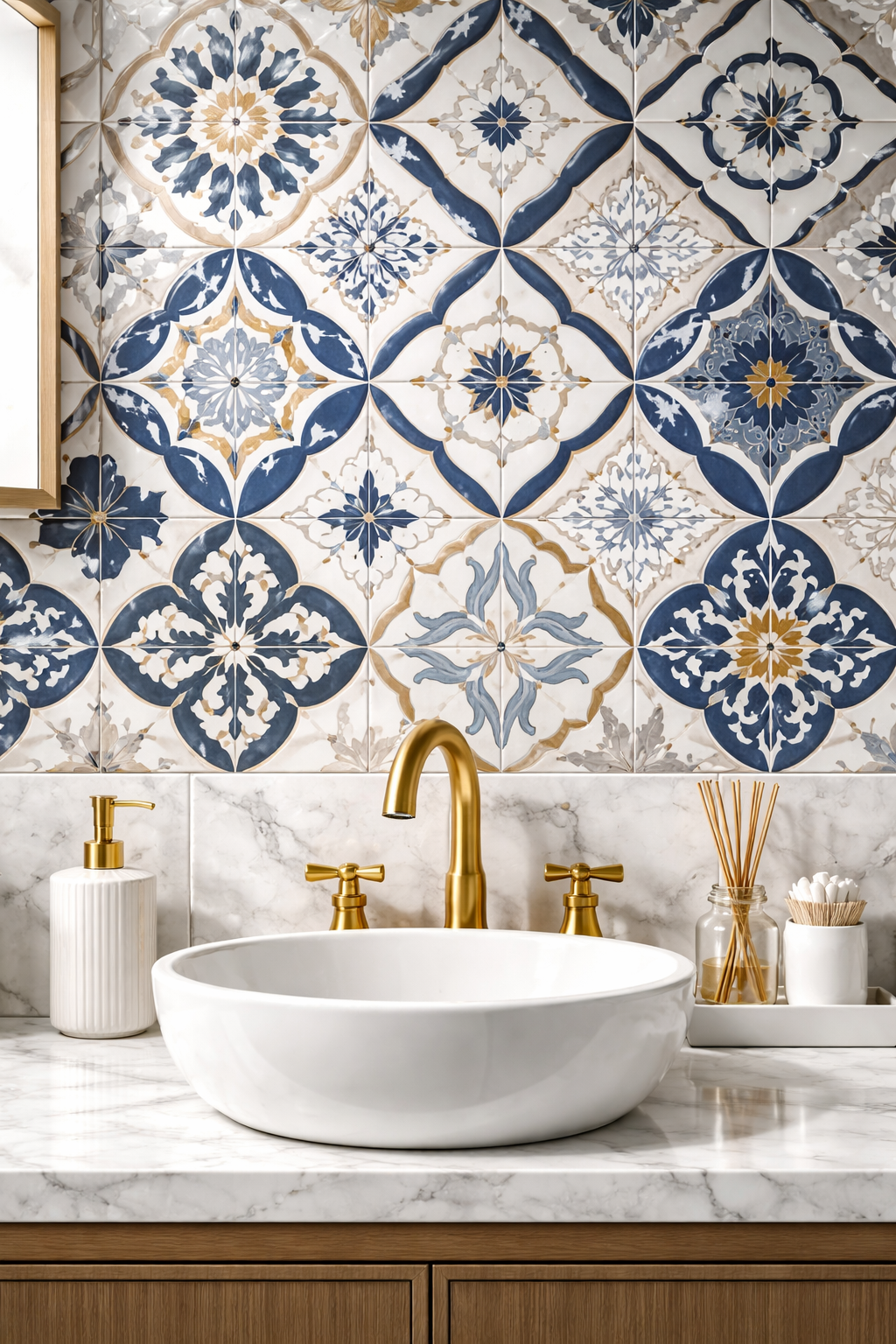 Adhesive Tile Decals for a Luxe Look