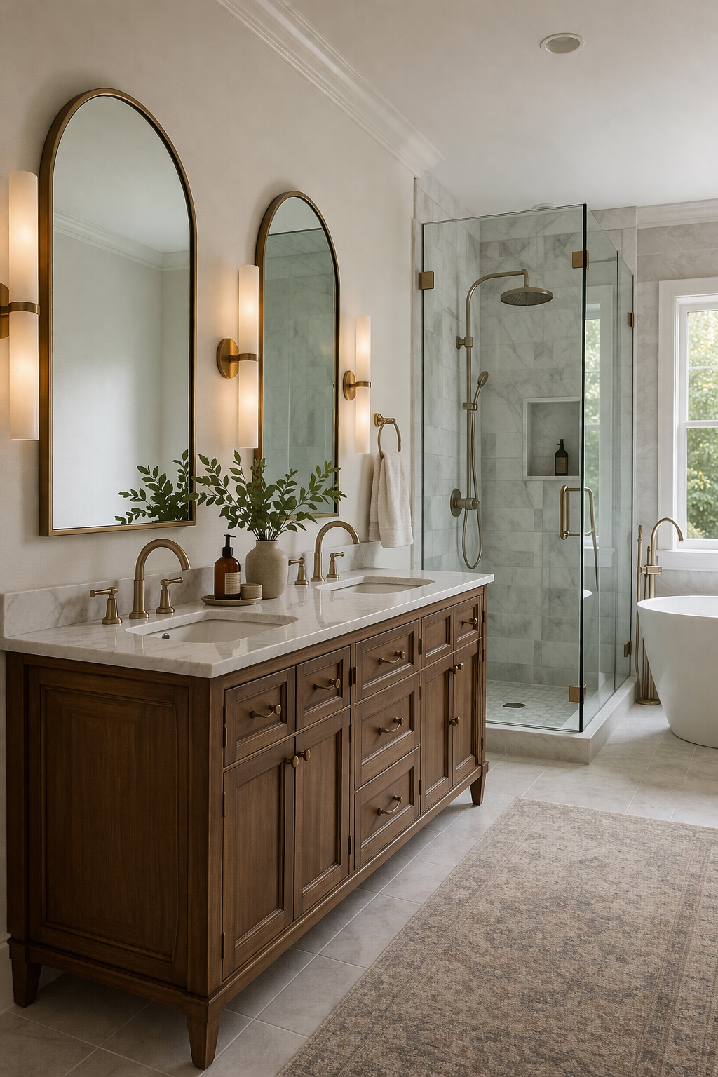 Balanced Mix of Traditional and Modern Elements