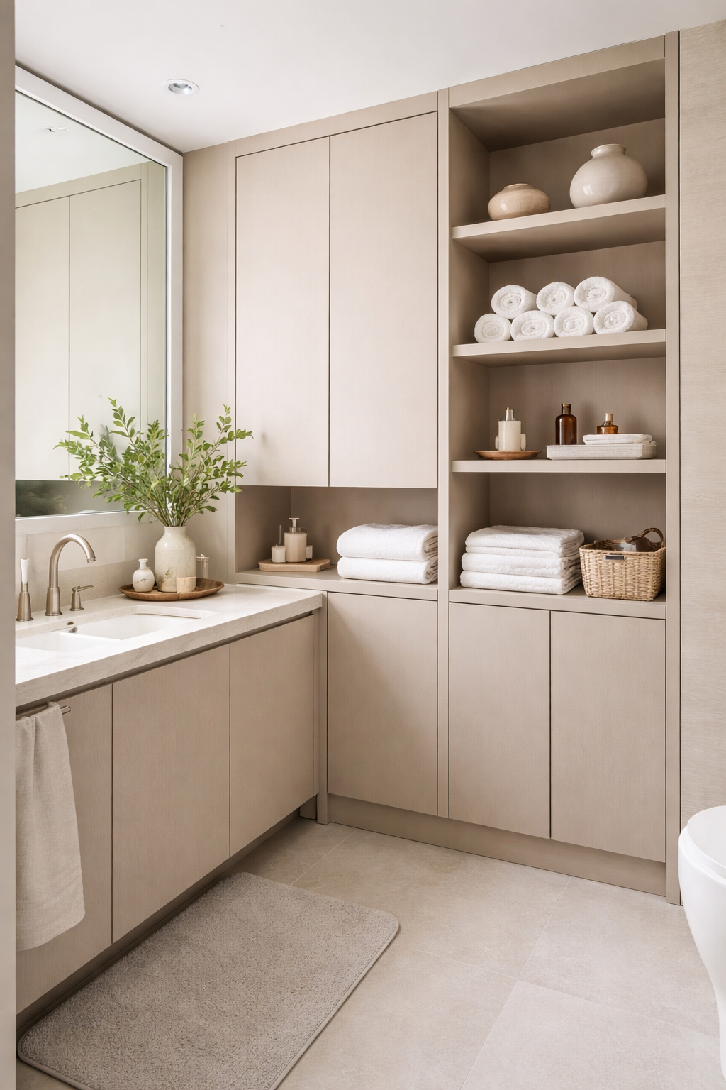 Built-In Storage for Practical Elegance