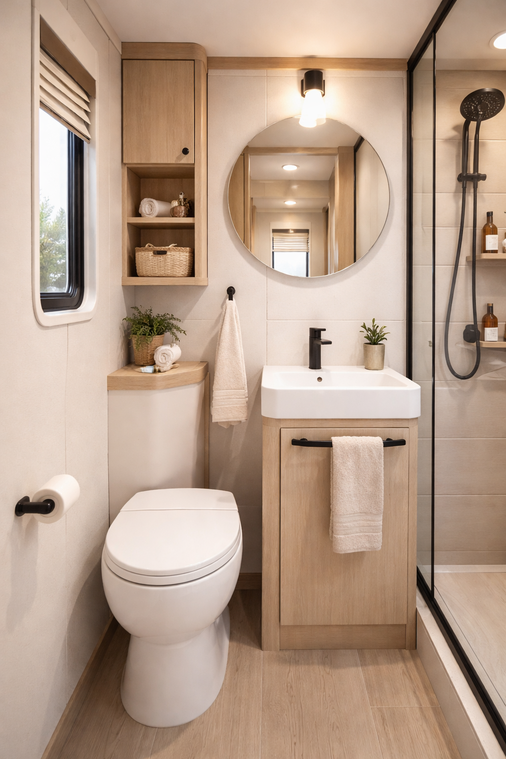 Choose Space-Saving Fixtures