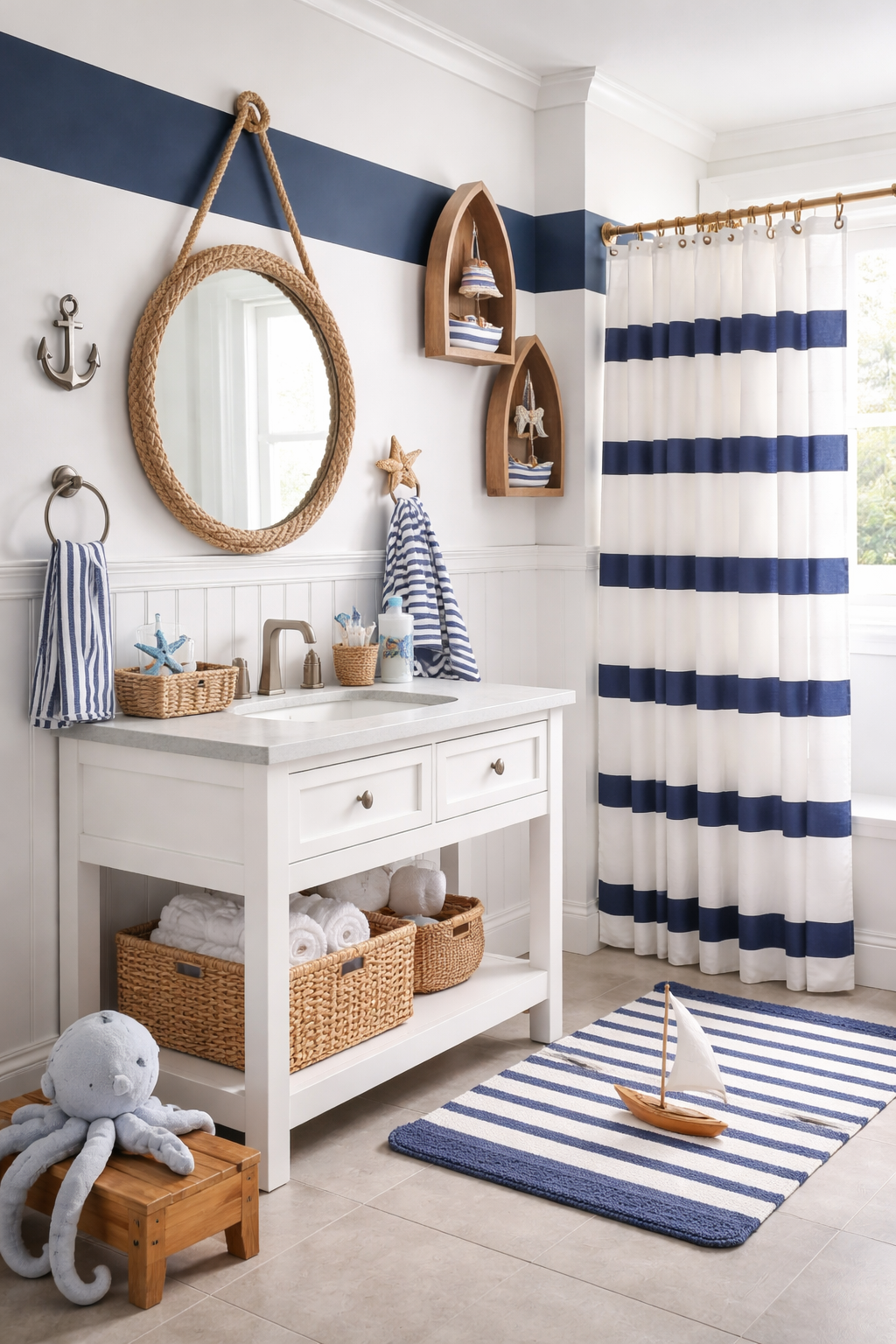Nautical Theme for a Timeless Coastal Feel