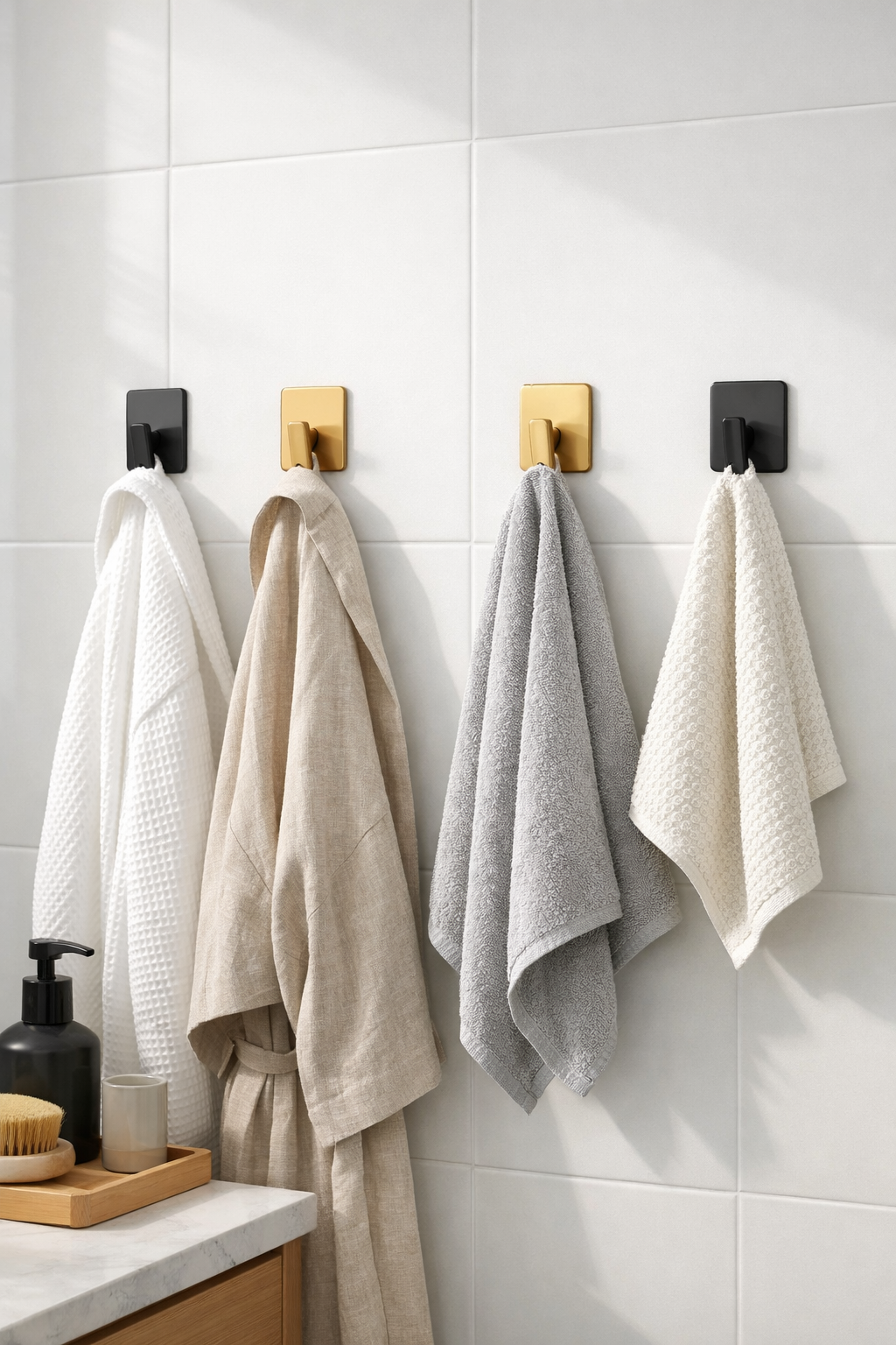 Removable Hooks and Wall Mounts