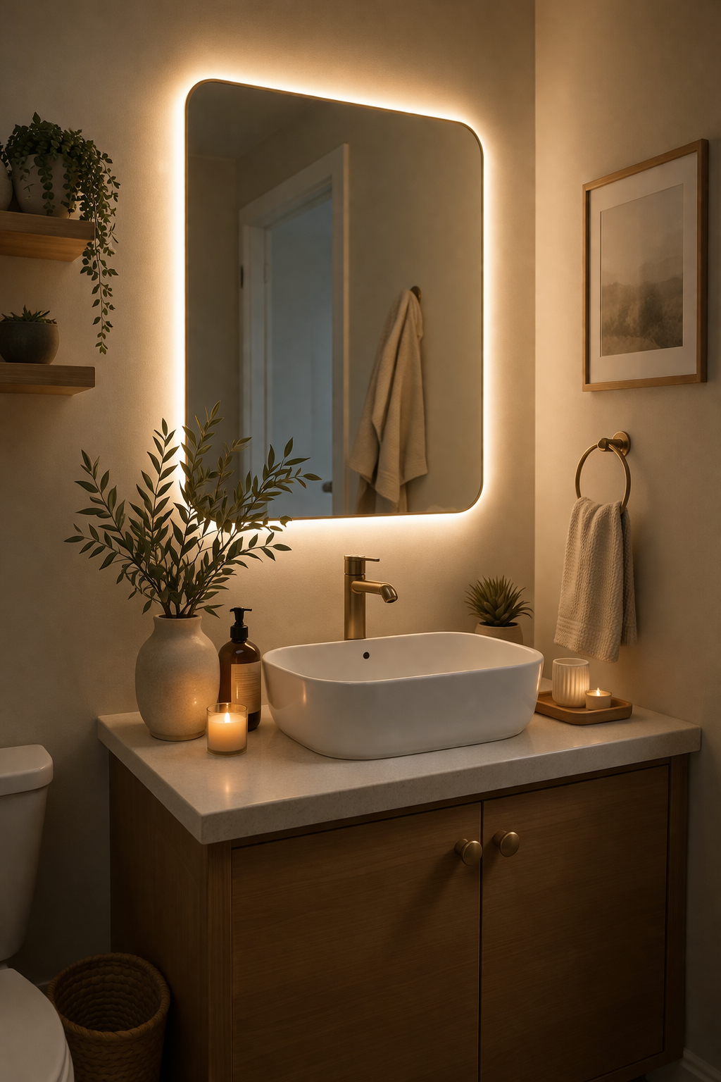 Removable Vanity Lighting That Elevates Ambiance