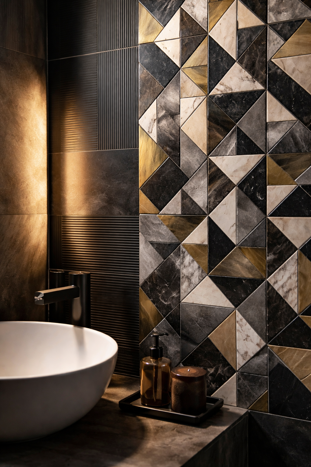 Textured Tiles and Unique Patterns