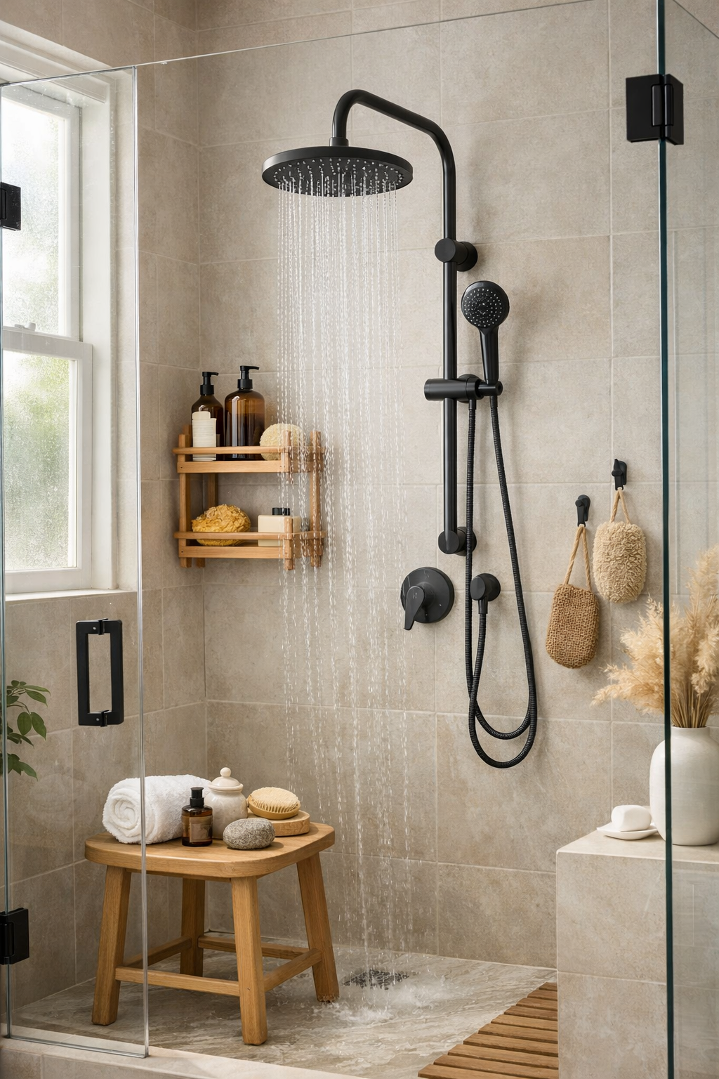 Upgraded Showerheads for a Luxury Experience