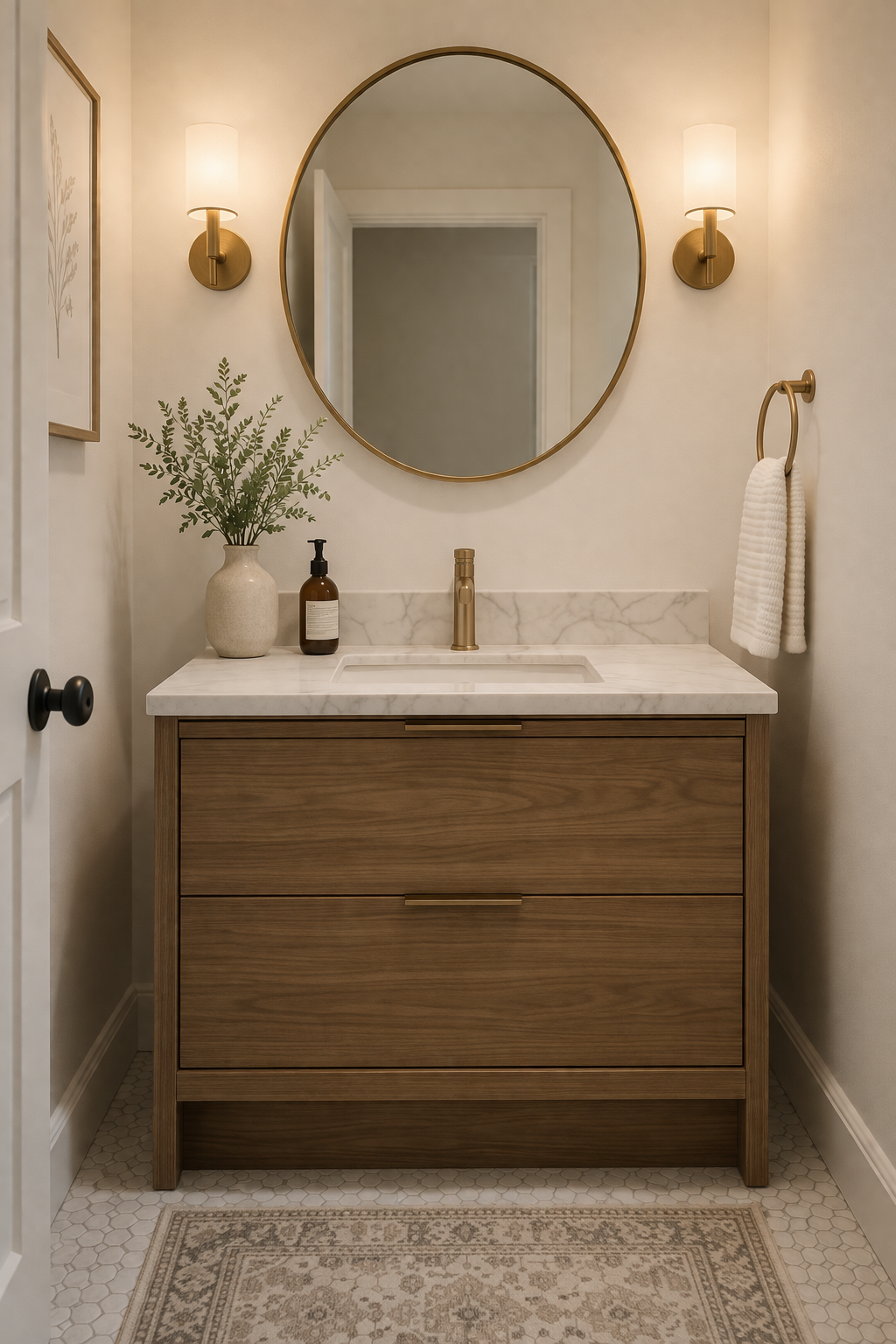 Use Peel-and-Stick Wallpaper for Character