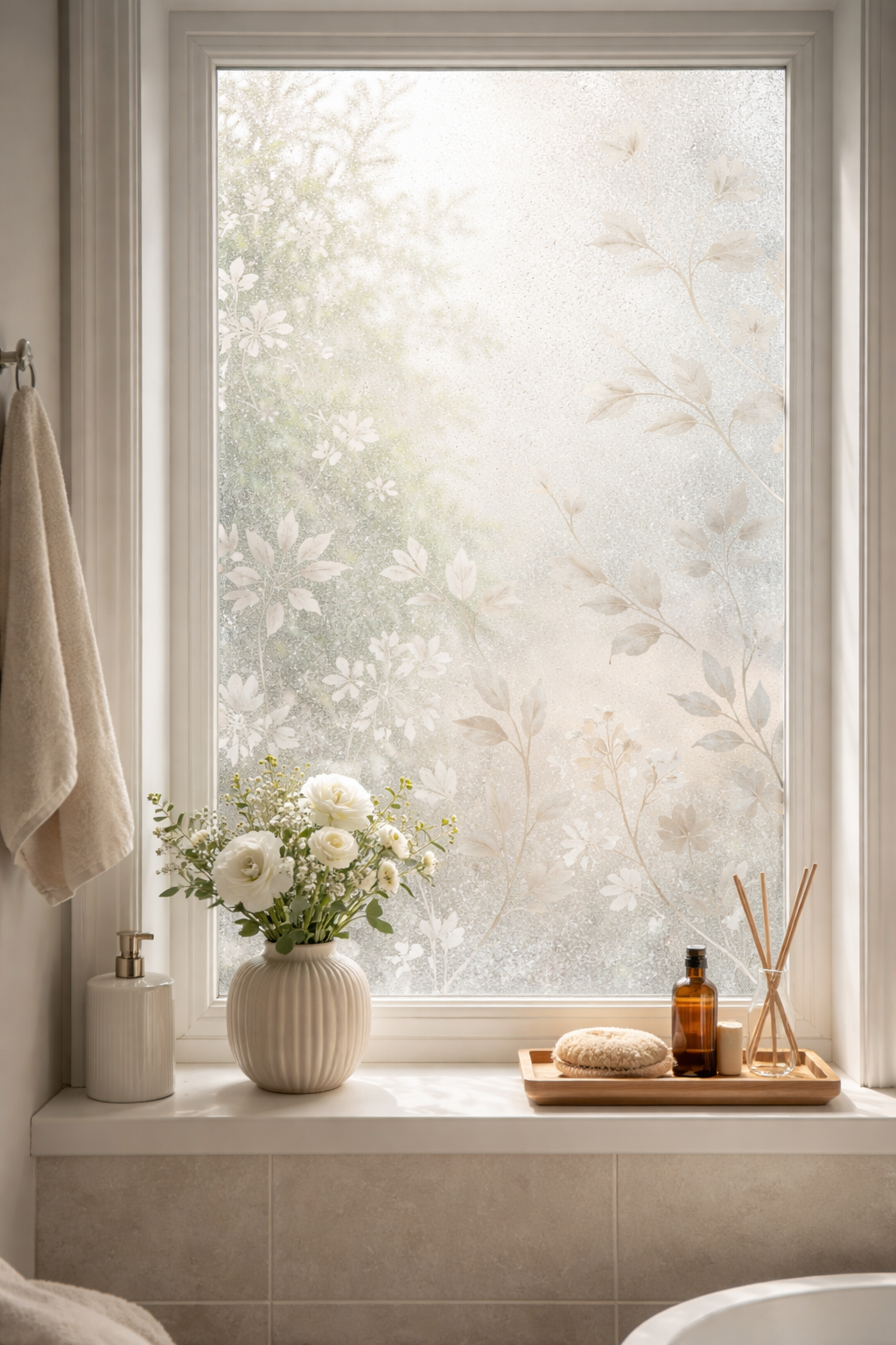 Window Film for Privacy and Design