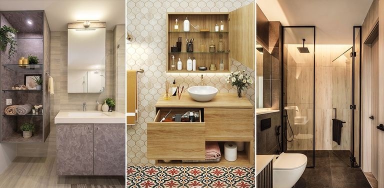 narrow bathroom ideas