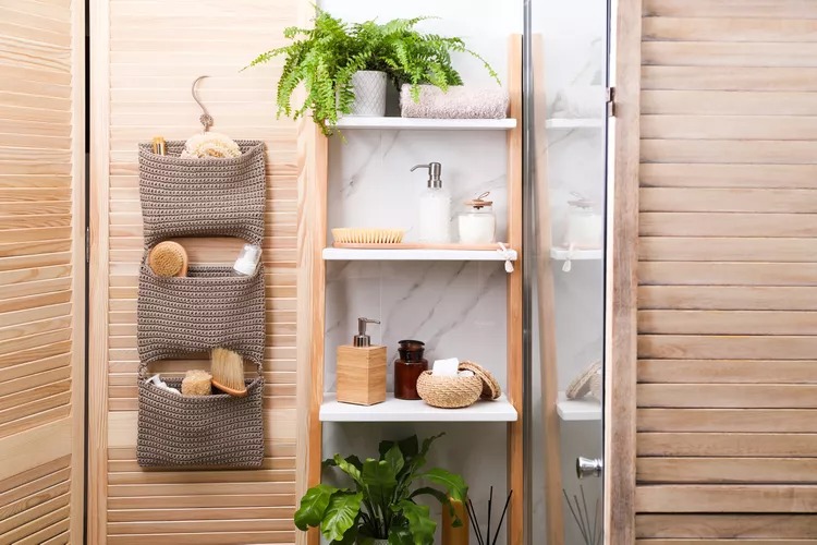 small bathroom storage