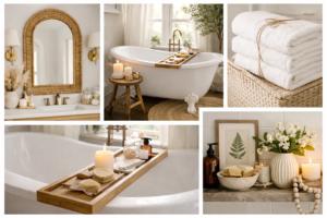 bathroom decor mood board