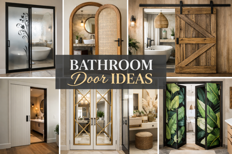 bathroom door ideas
