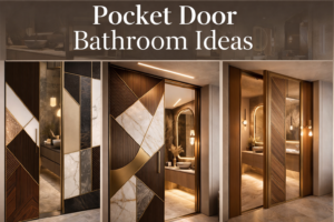 pocket door bathroom ideas