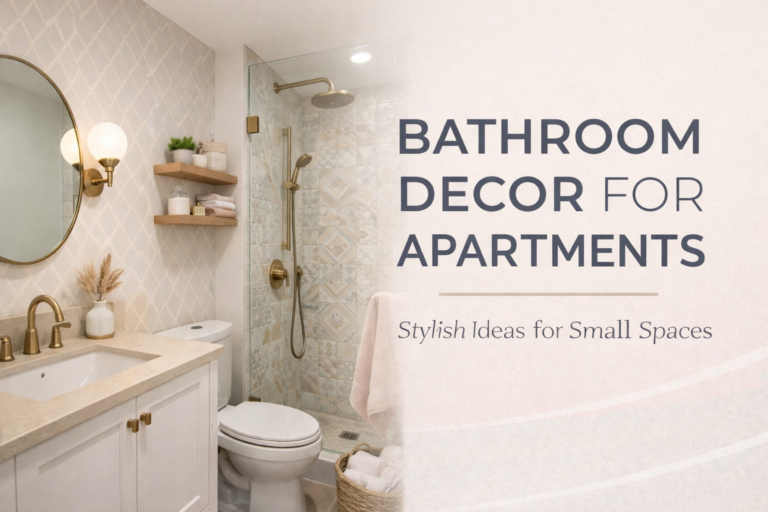 bathroom decor for apartments