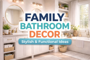 family bathroom decor