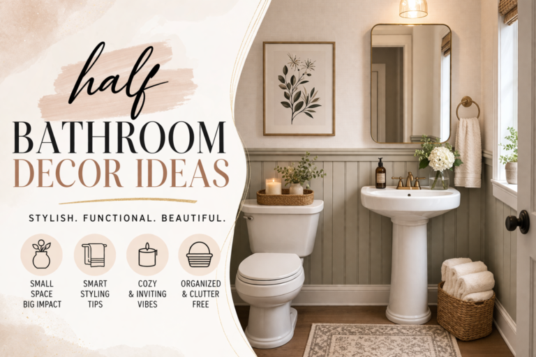 half bathroom decor ideas