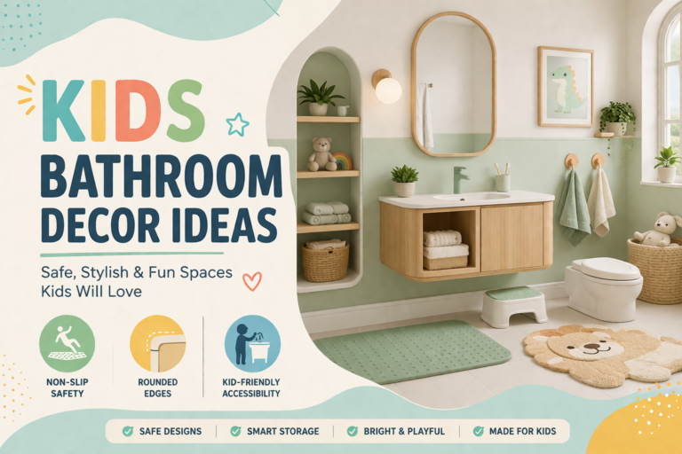 kids bathroom decor ideas