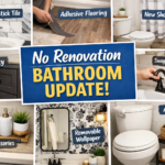 no renovation bathroom update